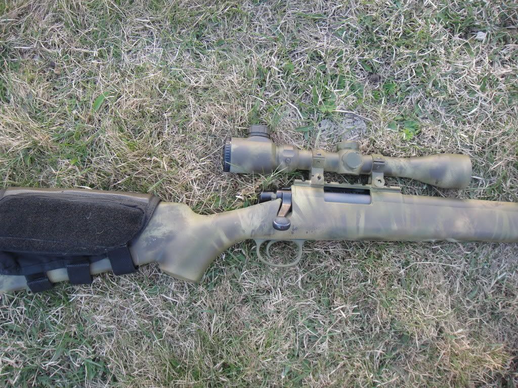 My sniper rifle's rebirth! (paint job) Airsoft Sniper Forum